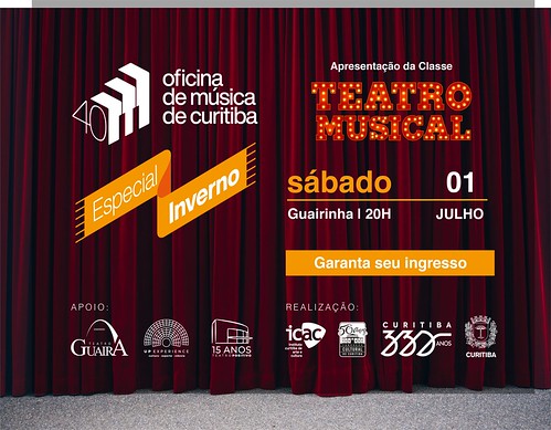 Encerramento da Classe de teatro Musical