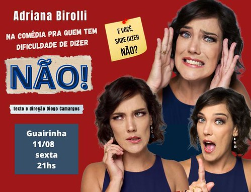 Adriana Birolli na Comédia, NÃO!