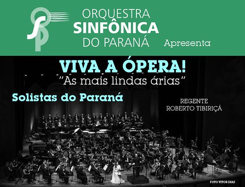 Concerto da orquestra Sinfônica do Paraná
