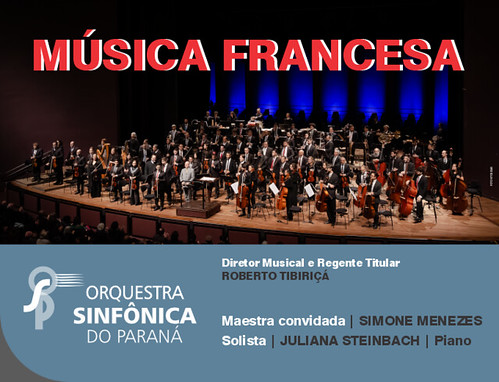 Concerto da orquestra Sinfônica do Paraná